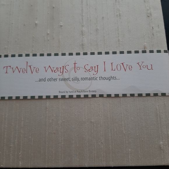 NWOT RAG AND BONE BINDERY LOVE JOURNAL - Picture 2 of 15